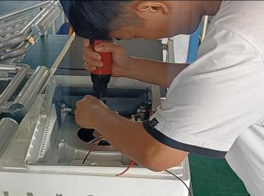 取暖器产线现场实施